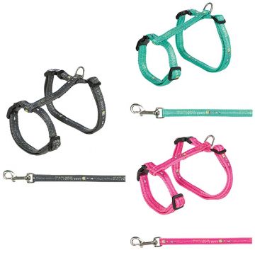 Katzengarnitur, Motivband, Nylon, 34-57 cm/13 mm