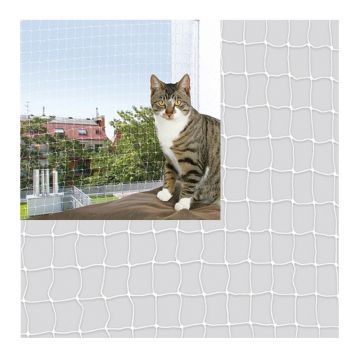 Katzen Schutznetz, transparent