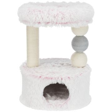Kratzbaum Harvey, 73 cm, weiß-pink