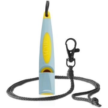 ACME ALPHA Hundepfeife 211,5 - Blue / Yellow mit Pfeifenband