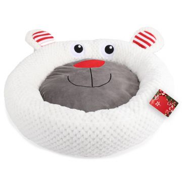 AFP Happy Holidays Hundebett Eisbär ca. 50cm