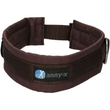 Anny-x Steckhalsband Fun, braun/braun