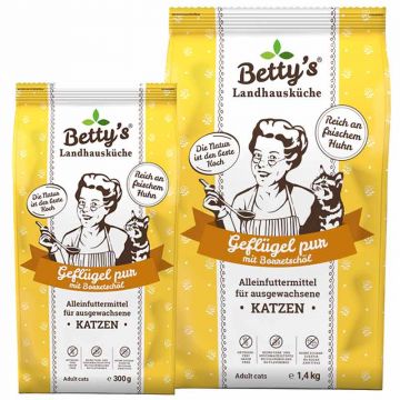 Betty's Landhausküche Adult Geflügel pur