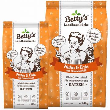 Betty's Landhausküche Adult Huhn + Ente