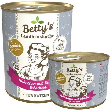 Betty's Landhausküche Dose Senior Hühnchen + Kürbis