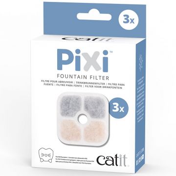 Catit Pixi Trinkbrunnen Filter, 3er-Pack