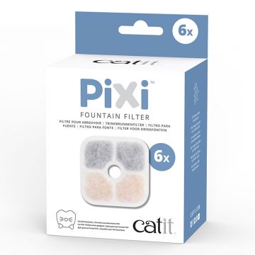 Catit Pixi Trinkbrunnen Filter, 6er-Pack