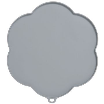 Catit Silikonmatte Blume, 30cm, grau