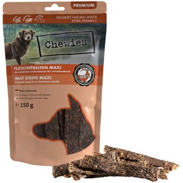Chewies Fleischstreifen Maxi Wild 150g