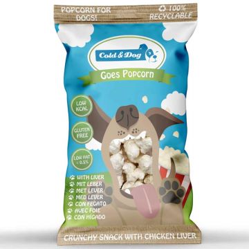 Cold & Dog Goes Pop Popcorn für Hunde 30g