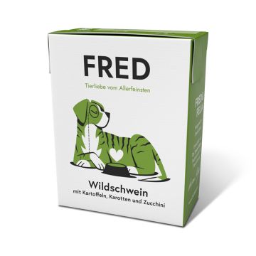 FRED Wildschwein mit Kartoffeln + Karotten 390g