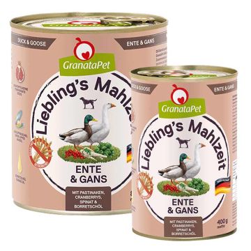 Granatapet Lieblingsmahlzeit Ente und Gans