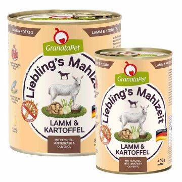 Granatapet Lieblingsmahlzeit Lamm und Kartoffel