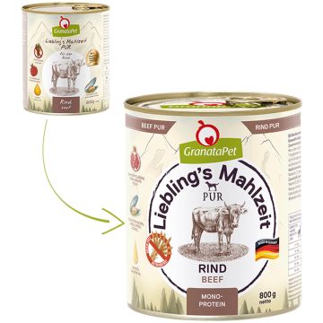 Granatapet Lieblingsmahlzeit Rind PUR