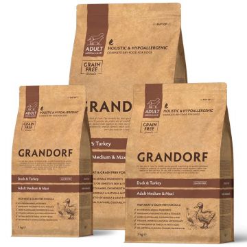 Grandorf Adult Medium-Maxi Ente und Pute