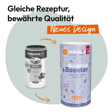 Grau Hokamix Skin + Coat Booster