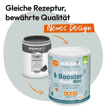 Grau Hokamix Vitality Booster Snack Mini