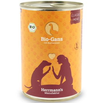 Herrmanns Bio-Gans mit Buchweizen