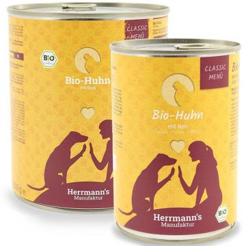 Herrmanns Bio-Huhn mit Reis