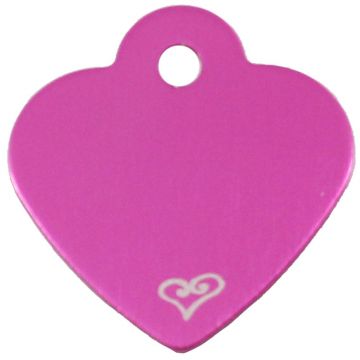 Herz Klein Pink mit Motiv Herz
