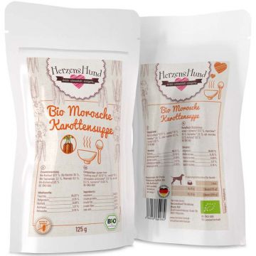 HerzensHund Bio-Morosche Karottensuppe 125g