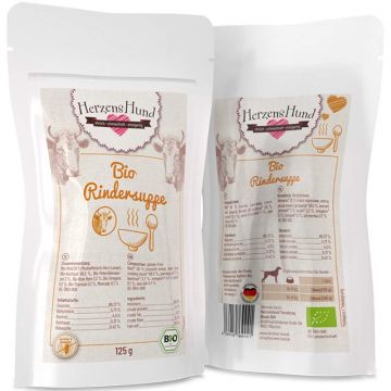 HerzensHund Bio-Rindersuppe 125g