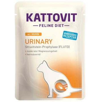 Kattovit Pouch Urinary mit Huhn 85g