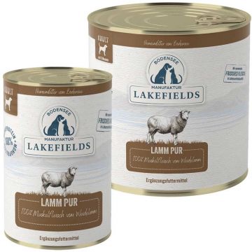 Lakefields Dosenfleisch Lamm Pur