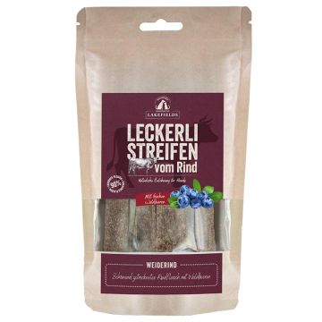 Lakefields Trockenfleischstreifen Weiderind 150g