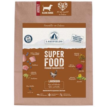 Lakefields SUPERFOOD Premium Huhn für kleine Hunde