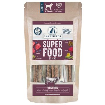 Lakefields SUPERFOOD Premium Sticks Weiderind 130g