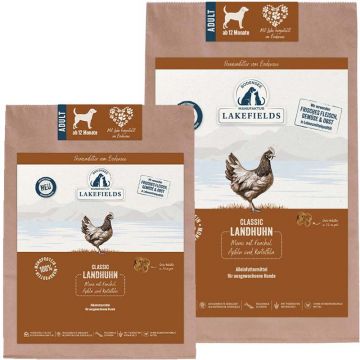 Lakefields Trockenfleisch-Menü Huhn