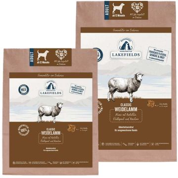 Lakefields Trockenfleisch-Menü Lamm