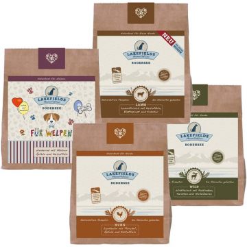 Lakefields Trockenfutter Hund Vorteilspack 4 x 1 kg