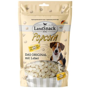 LandSnack Dog Popcorn mit Leber 100g