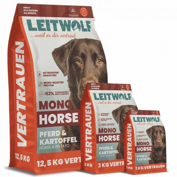 Leitwolf Mono Horse Adult Pferd + Kartoffel