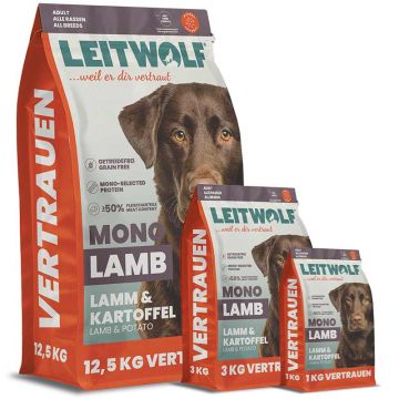 Leitwolf Mono Lamb Adult Lamm + Kartoffel