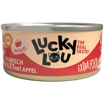 Lucky Lou Extrafood Thunfisch mit Apfel in Sud 70g