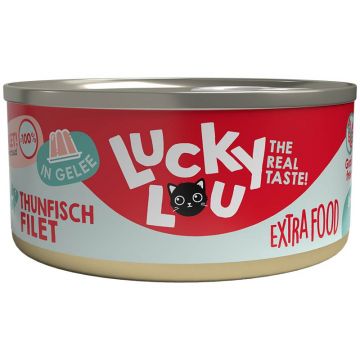 Lucky Lou Extrafood Thunfischfilet in Gelee 70g