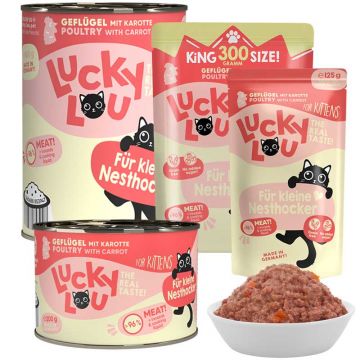 Lucky Lou Lifestage Kitten Geflügel