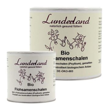 Lunderland Bio Flohsamenschalen