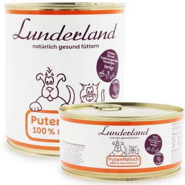 Lunderland Reinfleisch-Dose Putenfleisch
