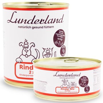 Lunderland Reinfleisch-Dose Rinder-Mix