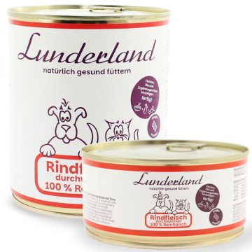 Lunderland Reinfleisch-Dose Rindfleisch durchwachsen