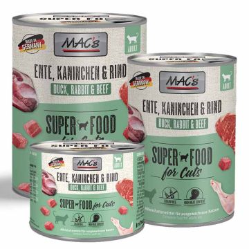 Macs Cat Dose Ente + Kaninchen + Rind