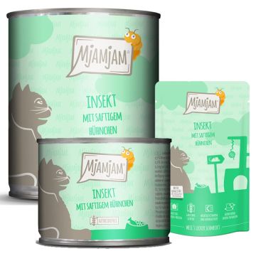 MjAMjAM Insekt mit saftigem Hühnchen