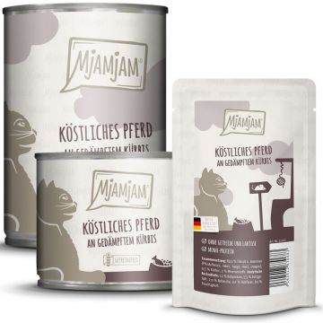 MjAMjAM Köstliches Pferd an gedämpftem Kürbis