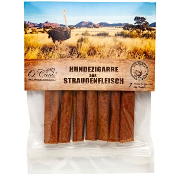Ocanis Hundezigarre aus Straußenfleisch 7 Stk./180g