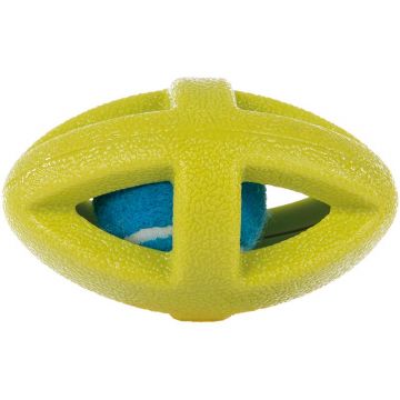 Petlando Dokka Rugby-Ball, gelb, ca. 12cm