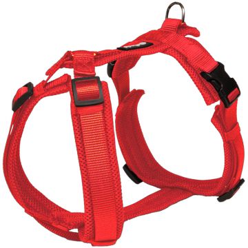 Petlando Mesh Y-Comfort Geschirr, red